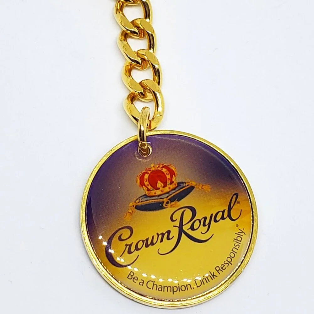 Crown Royal Whiskey Promotional Keychain #26 Jamie McMurray NASCAR Key Chain NEW